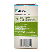 Zylkene Plus for Medium Dogs - 225mg - 30 Capsules
