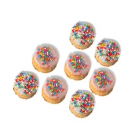 The Pet Project Birthday Cake Cookies - 8 Pack