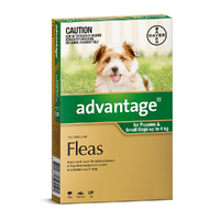 Advantage for Dogs up to 4 kgs - Green