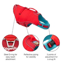 Kurgo Dog Life Jacket Surf n Turf - Red