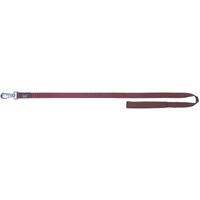 Prestige Pet Soft Padded Nylon Dog Leash - Burgundy