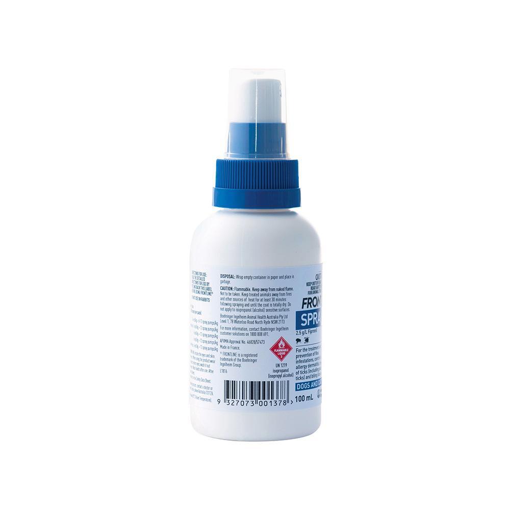Frontline plus spray for cats clearance