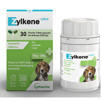 Zylkene Plus for Medium Dogs - 225mg - 30 Capsules