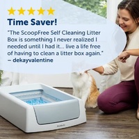 PetSafe ScoopFree Classic Crystal Self-Cleaning Litter Box