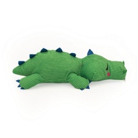 Zippy Paws Snooziez Shhhqueaker Dog Toy - Alligator - 30x14x11cm