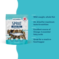 Icelandic Sprat Whole Fish Dog Treats - 57g
