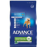 Advance Adult Healthy Weight Dry Dog Food - Chicken & Rice - 13kg
