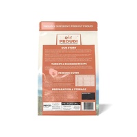 Proudi Air Dried Dog Food - Turkey & Chicken - 400g