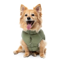 FuzzYard Dog Puffer Jacket - East Harlem - Khaki