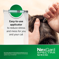 NexGard Spectra for Cats 2.5-7.5 kg - Yellow