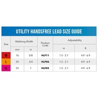 Rogz Utility Handsfree Dog Lead - Black