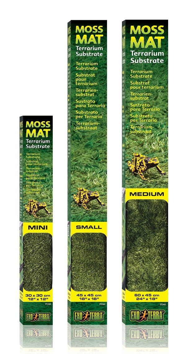 Exo Terra Moss Mat Terrarium Substrate for Snakes, Lizards Medium