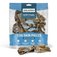 Icelandic Cod Skin Pieces Dog Treats - 227g
