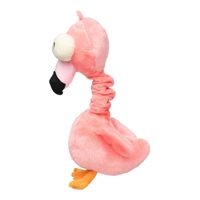 FuzzYard Dog Toy Neck Minutes - Neckole The Flamingo