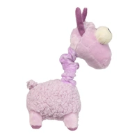 FuzzYard Dog Toy Neck Minutes - Neckita the Llama