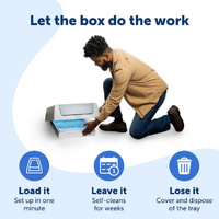 PetSafe ScoopFree Classic Crystal Self-Cleaning Litter Box