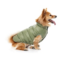 FuzzYard Dog Puffer Jacket - East Harlem - Khaki