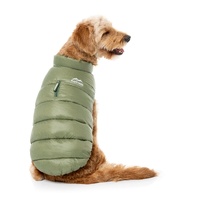 FuzzYard Dog Puffer Jacket - East Harlem - Khaki