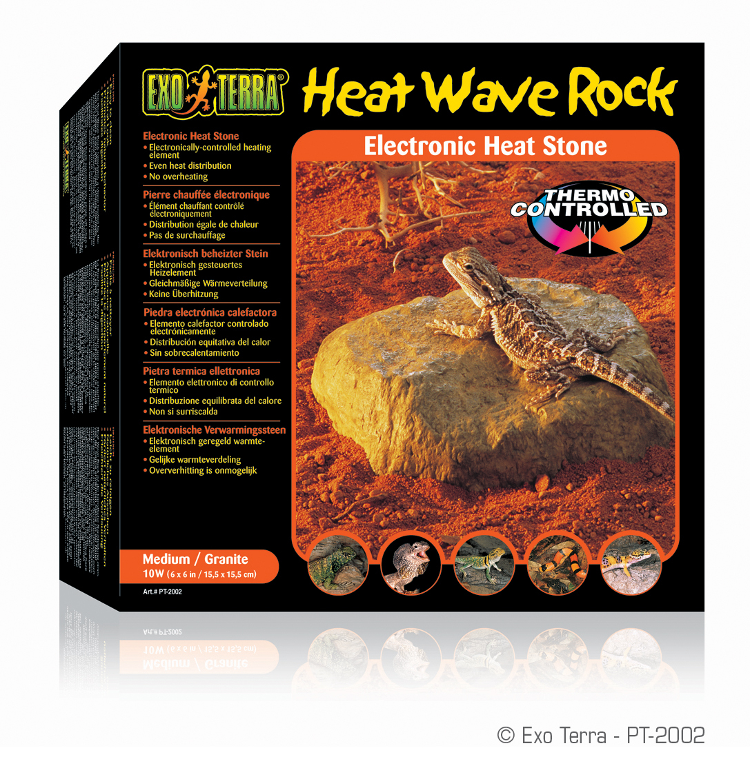 Exo Terra Reptile Heat Wave Rock for Snakes & Lizards Medium