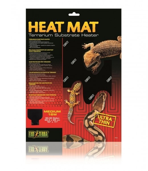 Exo Terra Reptile Heat Mat Terrarium Substrate Heater Medium 16