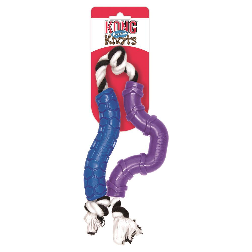 KONG Knots Noodlez Double Dog & Puppy Toy Large