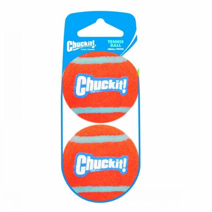 ChuckIt Dog Tennis Balls for Dog & puppy Launcher - Small (5cm) - 2 Pack