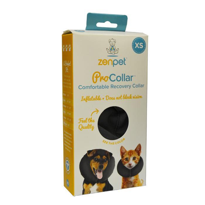ZenPet Pro Collar Comfortable Pet Recovery Collar for Dogs & Cats