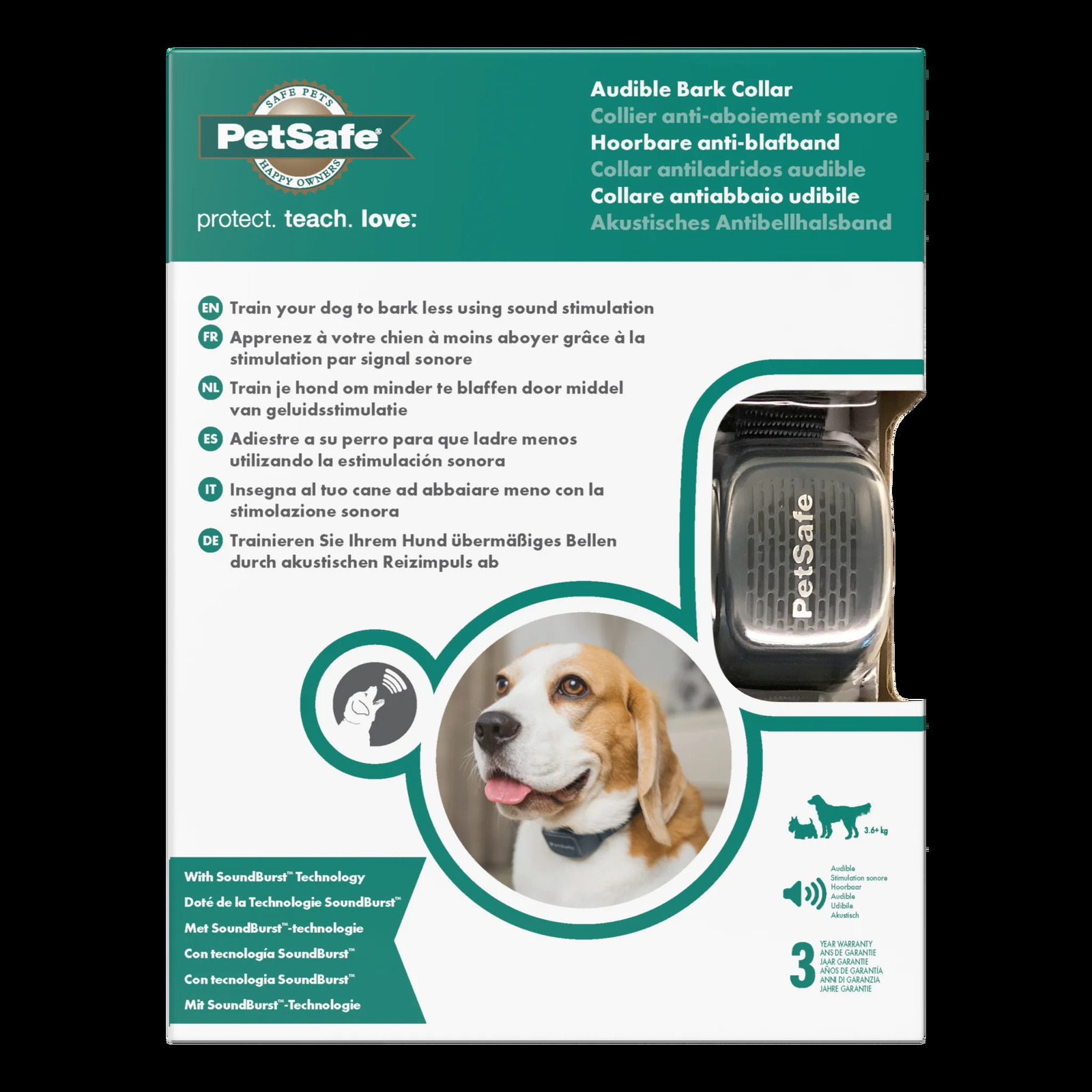 Collarless bark control hot sale