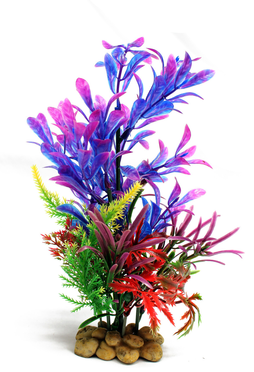 Aquatopia Purple Aquarium Plant - 20cm