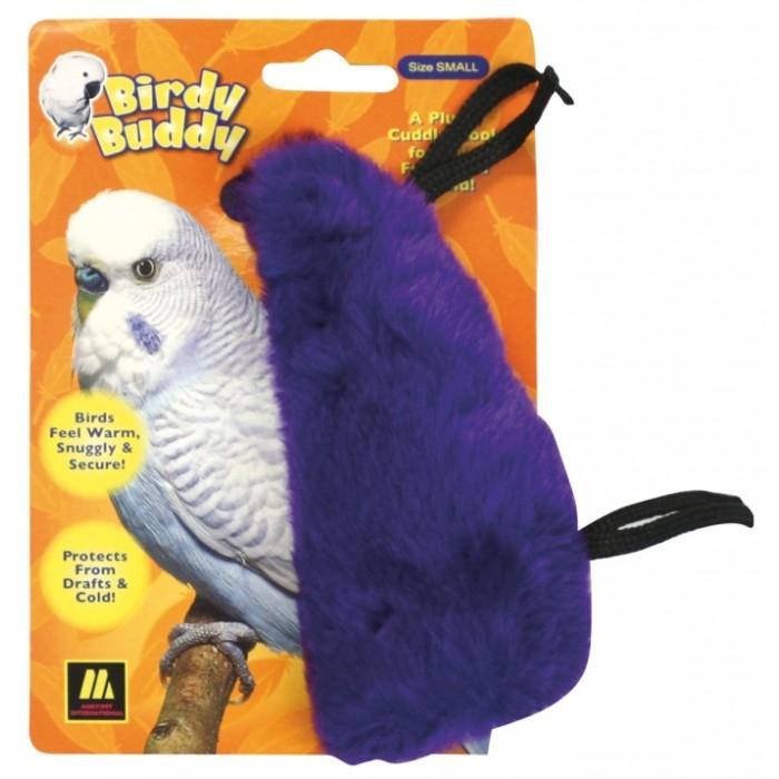 Multipet Birdy Buddy Bird Snuggle for Budgies Purple