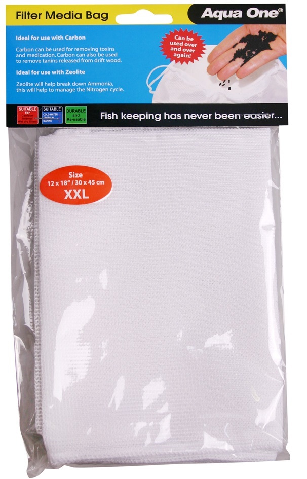Aqua One Aquarium Filter Media Bag XXLarge (30x45cm)