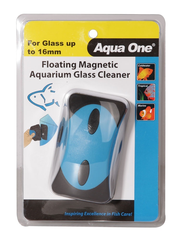 Aqua One Aquarium Floating Cleaner XLarge (Glass up to 16mm)