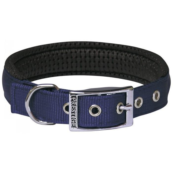 SUFEI Nylon Soft Padded Dog Collar Breathable Reflective Adjustable