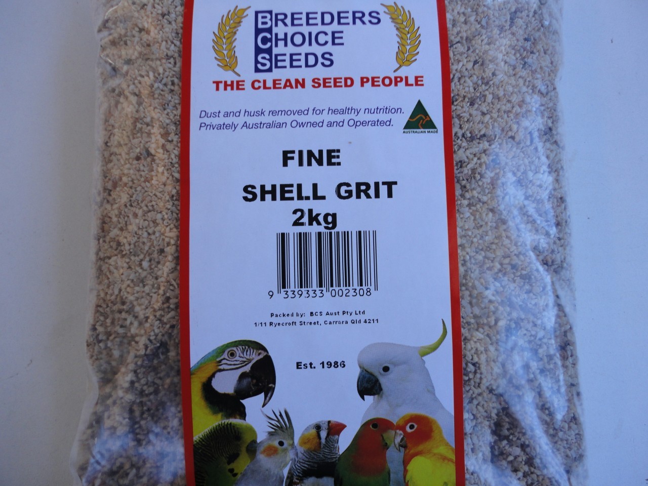 Shell Grit 5kg (Course) Breeders Choice