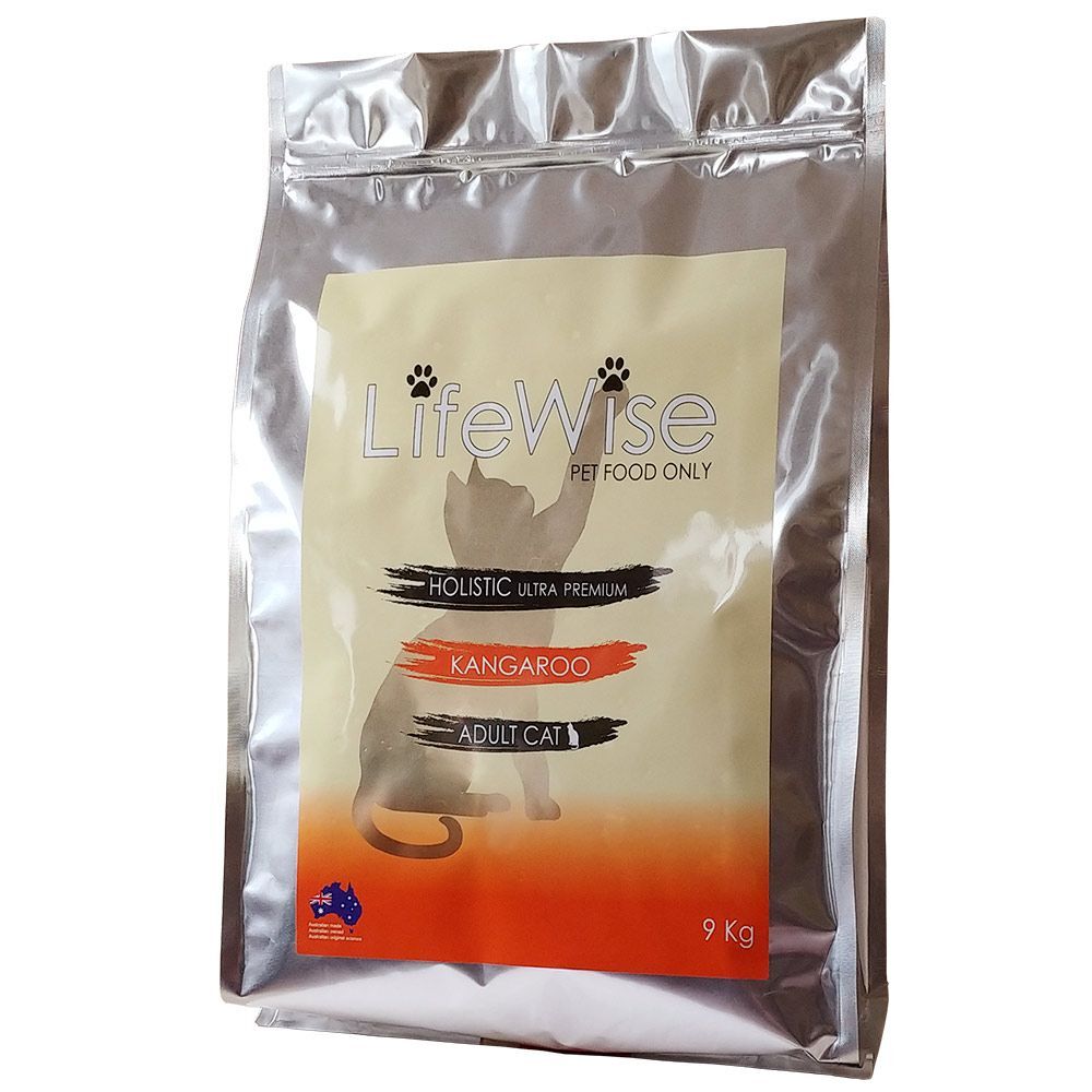 LifeWise Adult Cat Food Kangaroo with Lamb & Rice 9kg
