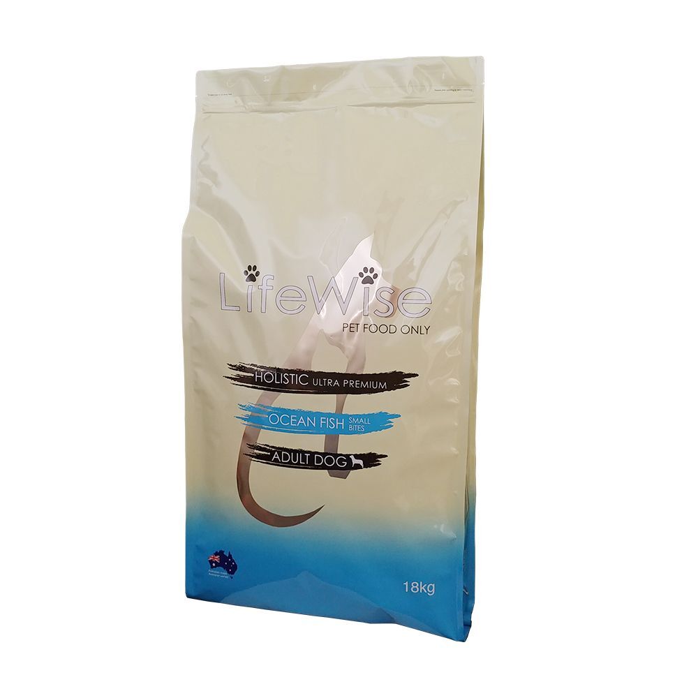 LifeWise Adult Dog Food Small Bites Ocean Fish with Rice & Vegetables 18kg