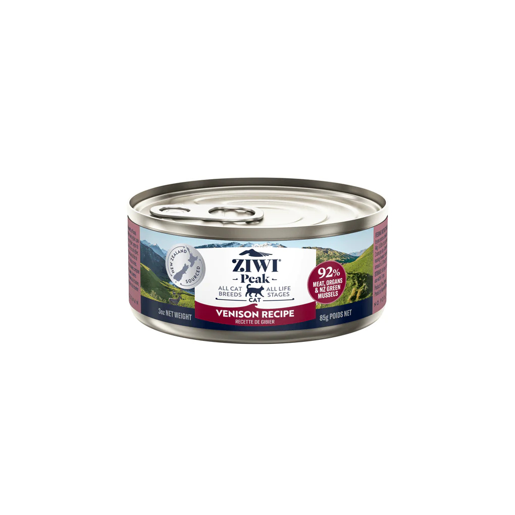 Ziwi Peak Moist Canned Cat Wet Food Venison