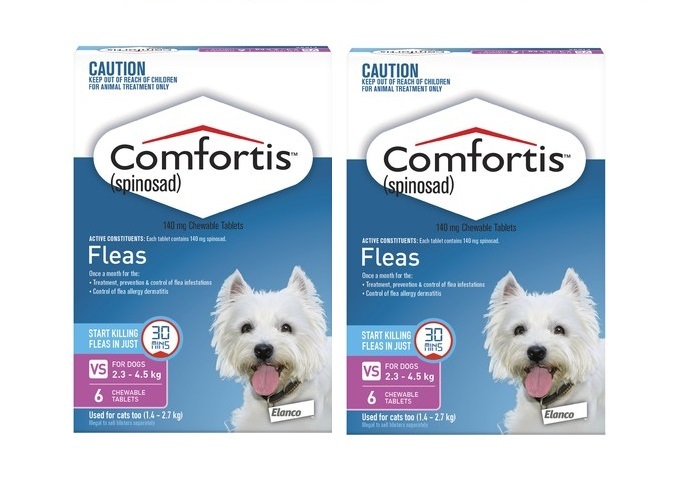 comfortis flea control
