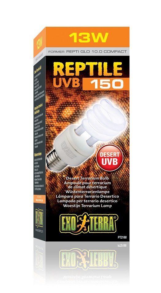 Exo Terra Reptile UVB 150 Repti Glo 10.0 Compact Fluorescent