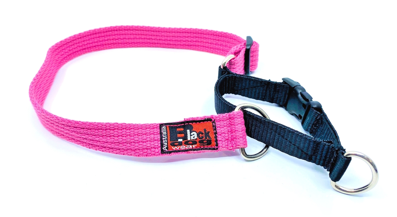 Black Dog Limited Slip Dog Collar for Training and Walking (35cm55cm
