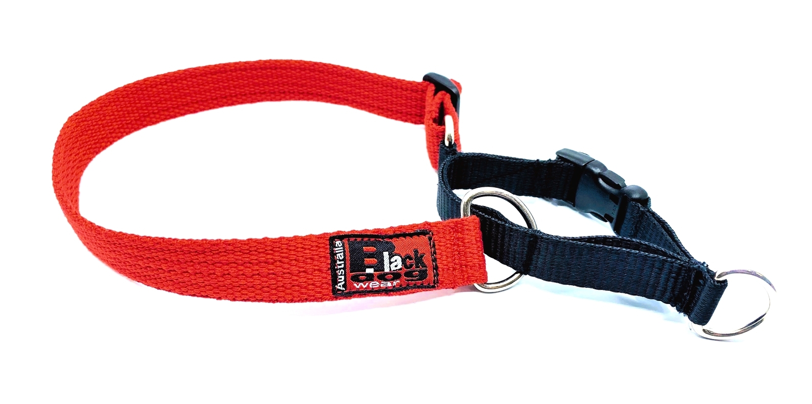 Black Dog Limited Slip Dog Collar for Training and Walking (35cm55cm