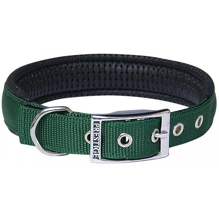 Prestige Pet Hunter Green Soft Padded Nylon Dog Puppy Collar