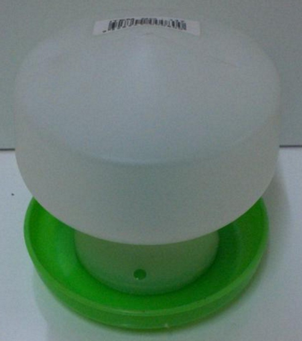 Poultry Chicken Waterer White Green 600ml