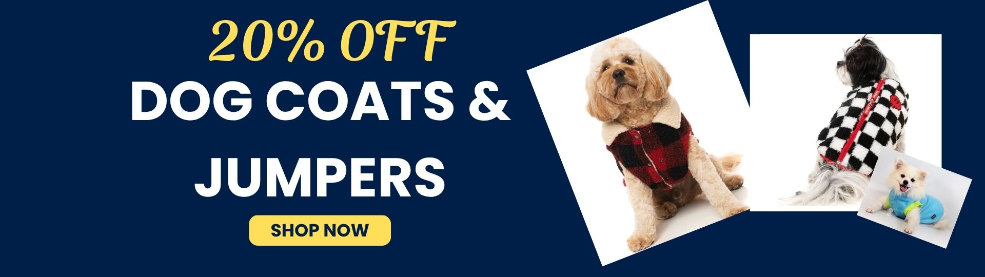 Dog Coats 20% OFF