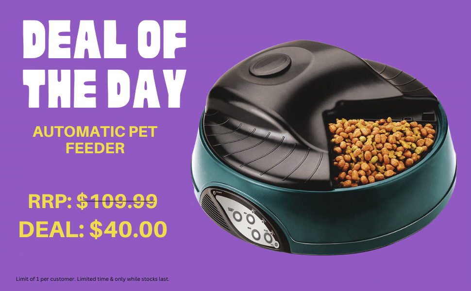 Deal of the Day Mobile - Automatic Pet Feeder
