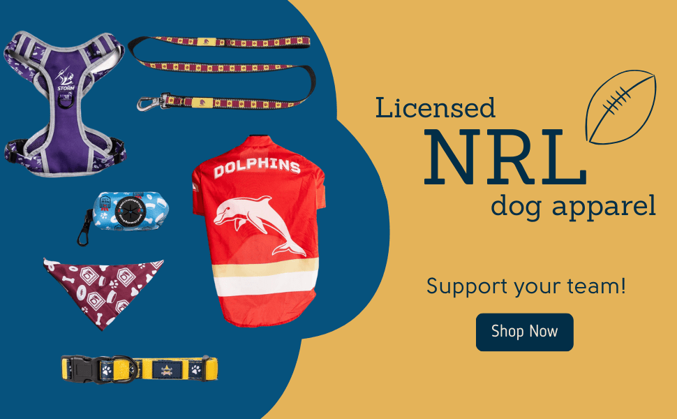 Licensed NRL DOg Gear Mob Banner