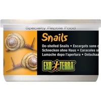 Exo Terra Snails De-shelled Reptile Food - 48g