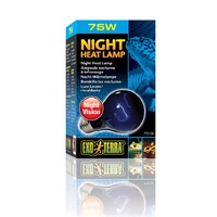 Exo-Terra Night Heat Lamp for Reptiles - 75 Watt
