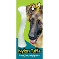 Fido Nylon Tuff+ Bone - Beef - Medium (16cm)