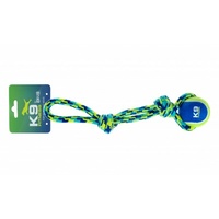 K9 Fitness Rope Tugg with Ball - 50cm